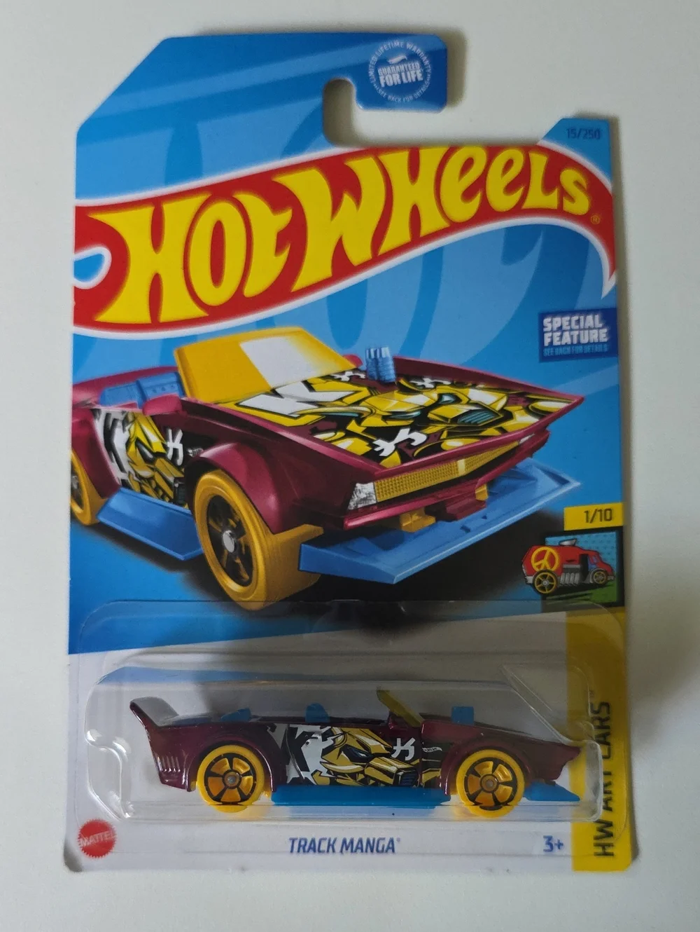 Hot Wheels Art Cars - Datsun, Driftsta, Dodge Dart, Manga, Delorean, Mini Van